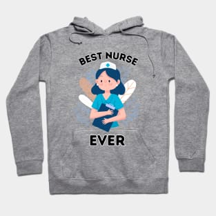 Best Nurse Ever Super Hero Hoodie